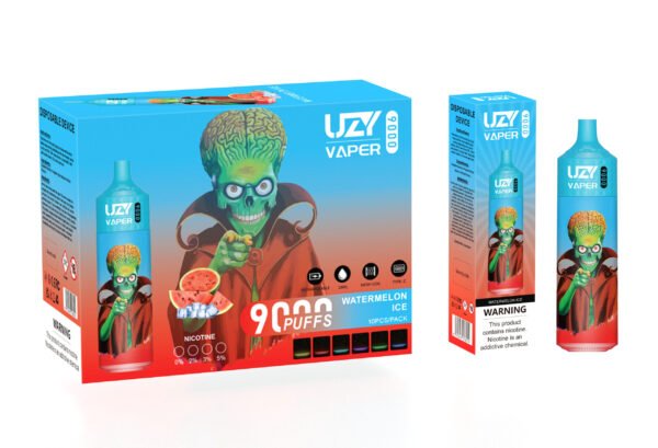 UZY Vaper 9000 Puffs 0% 2% 3% 5% Nicotine