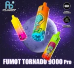 RandM Tornado 9000 PRO 2% 5% Nicotine
