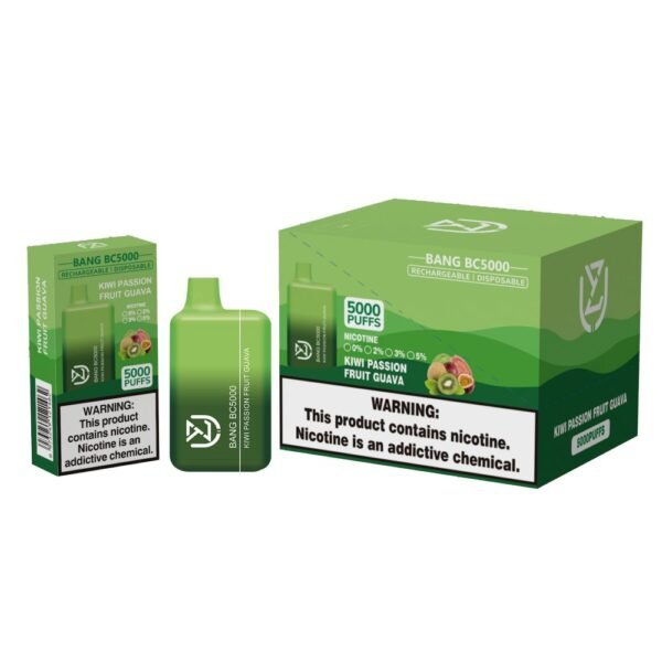 UZY BANG BC5000 Puffs 0% 2% 3% 5% Nicotine