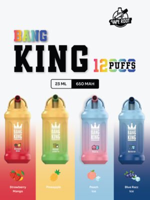 Bang King 12000 Puffar 0% 2% 3% 5% Nikotin engångskapsel