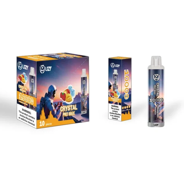 UZY Crystal Pro Max 10K Puffs Rechargeable Disposable Pod