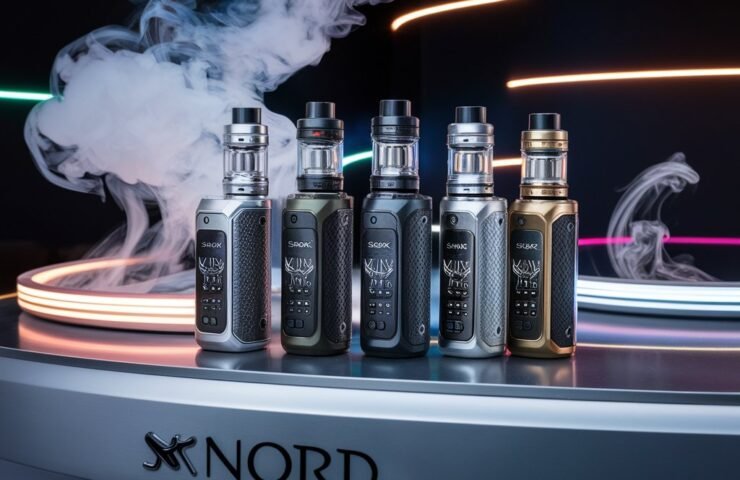 A captivating display of the SMOK Nord Vape