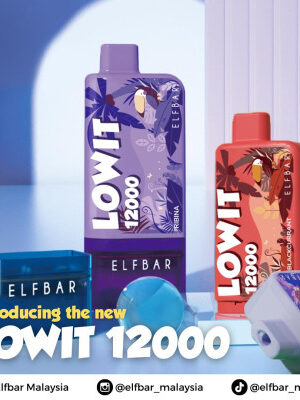 ELFBAR LOWIT 12000 12K PUFFS Disposable Vape Wholesale Pod