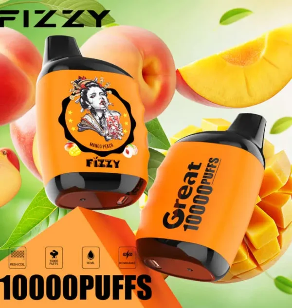 FIZZY Great 10000 10K Puffs 2% 5% Nicotine Disposable Vape