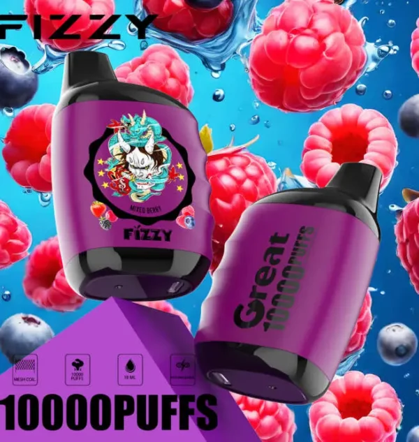 FIZZY Great 10000 10K Puffs 2% 5% Nicotine Disposable Vape