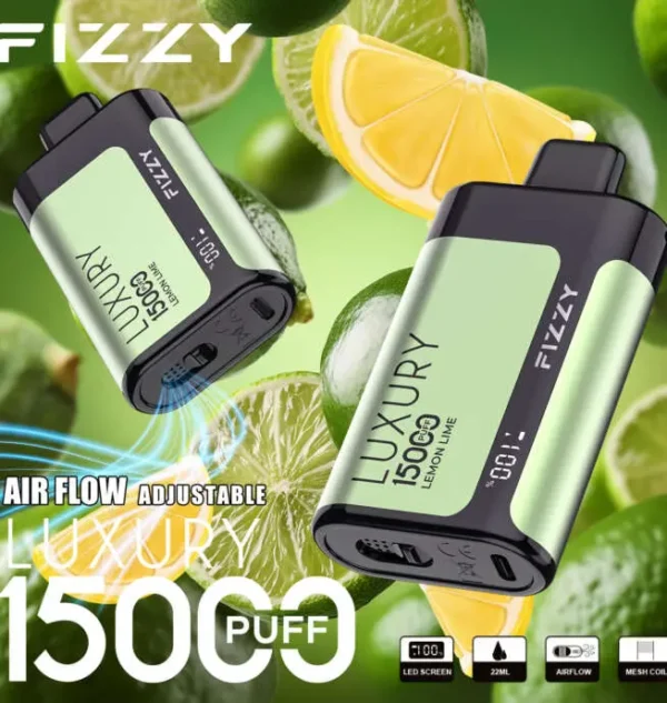 Fizzy LUXURY 15000 15k Puffs Disposable Vape LED Wholesale