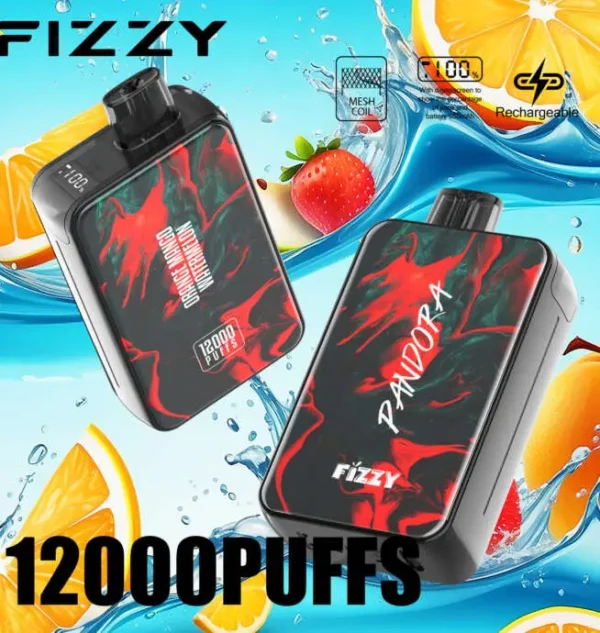 Fizzy Pandora 12000 12K Puffs 2% 5% Disposable Vape