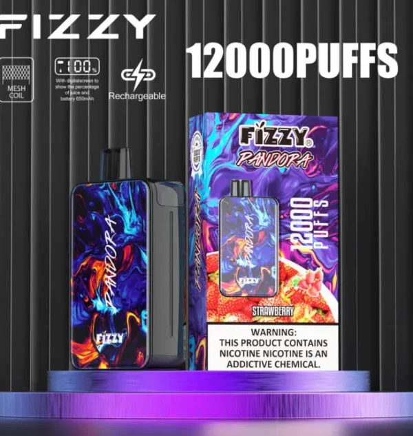 Fizzy Pandora 12000 12K Puffs 2% 5% Disposable Vape