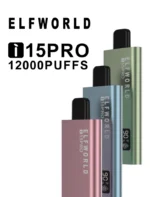 ELFWORLD i15 Pro 12000 12k Puffs Disposable Vape Wholesale Pod