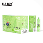 ELF BOX LS15000 Puffs Shisha 0% 2% 3% 5% Nicotine Rechargeable Disposable Vape Bulk Wholesale