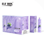 ELF BOX LS15000 Puffs Shisha 0% 2% 3% 5% Nicotine Rechargeable Disposable Vape Bulk Wholesale