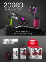 FIZZY NOVA 20000 20K Puffs Original Wholesale Mesh LCD Display Disposable Vape