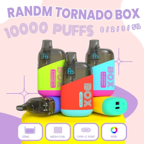 Fumot Tornado 10000 10k Vape Mesh Puffs Disposable Vape