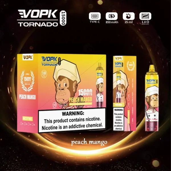 VOPK TORNADO 15000 15K Puffs Disposable Vape Pen