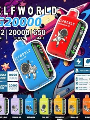 ELFWORLD ELF WORLD Plus+ 20K 20000 Puffs Disposable Vape Wholesale