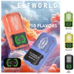 Origianl Elfworld Ai 22000 puffs disposable vape pod 0% 2% 3% 5%