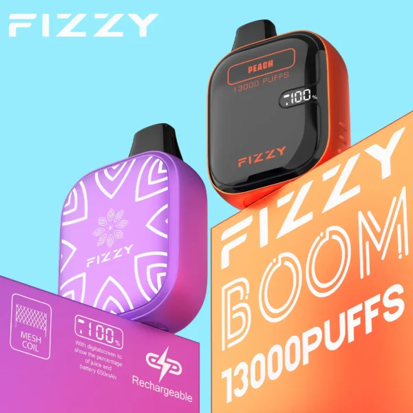 FIZZY Boom 13000 13k E Cigarette Vape Puff  Wholesale