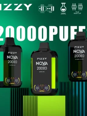 FIZZY NOVA 20000 20K Puffs Original Wholesale Mesh LCD Display Disposable Vape