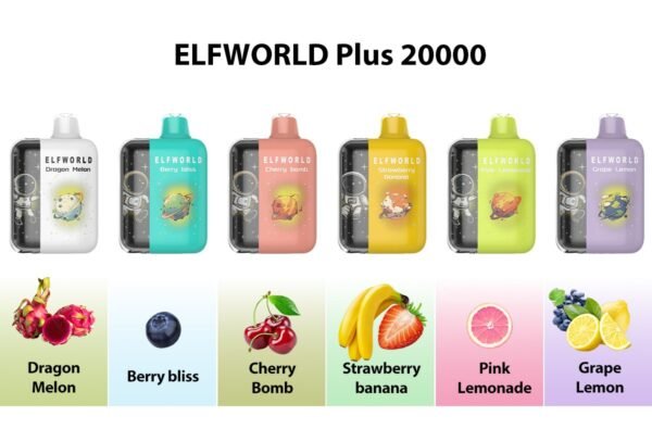 ELFWORLD ELF WORLD Plus+ 20K 20000 Puffs Disposable Vape Wholesale